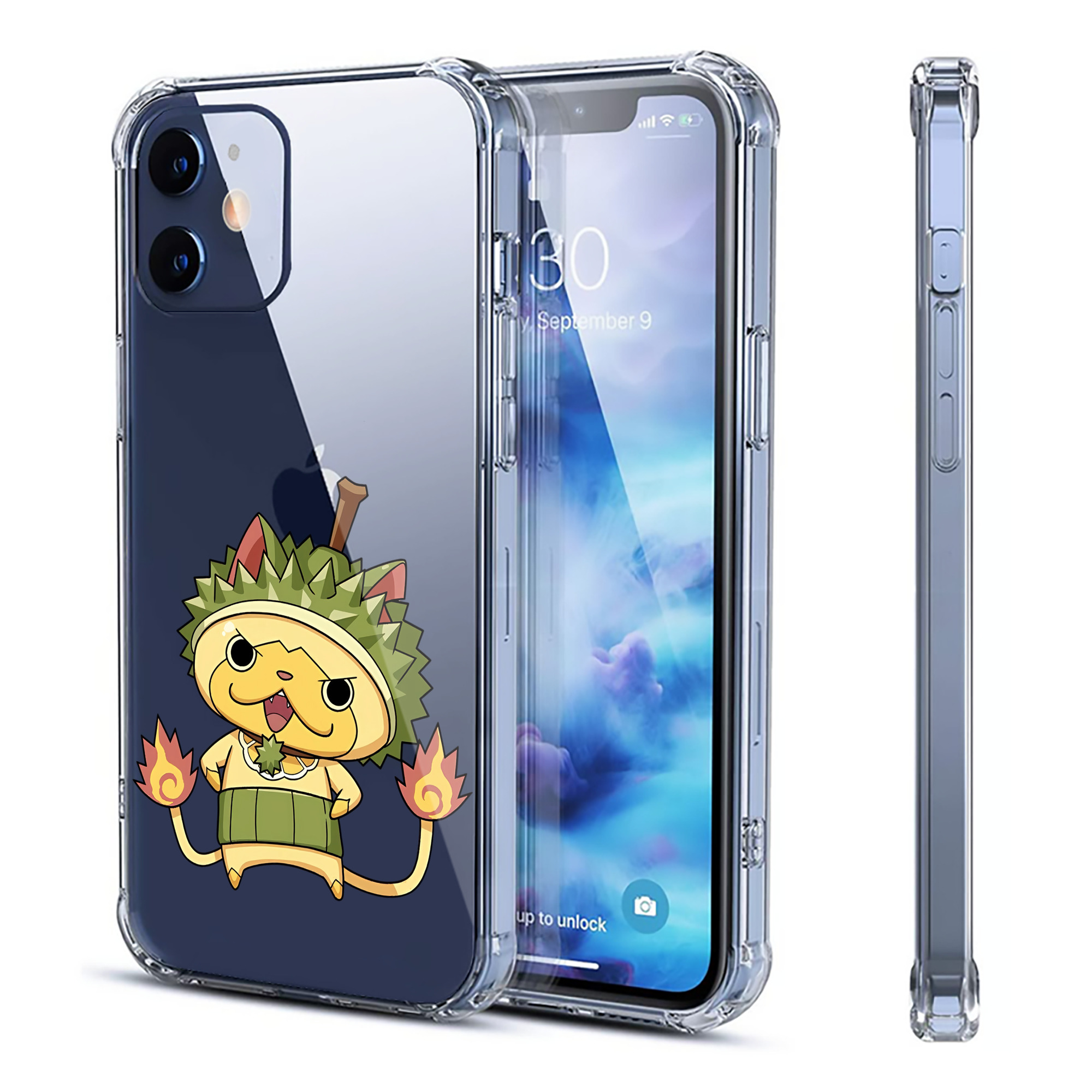 （画像用） 妖怪ウォッチ Yo-kai Watch 【iPhone 12シリーズ対応】透明スマホケース（クリアソフトケース）